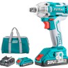 Total Tools 20V Lithium-Ion Impact Wrench with 2 x Battery and 1 x Charger Total Tools 20V Lithium-Ion Impact Wrench with 2 x Battery and 1 x Charger