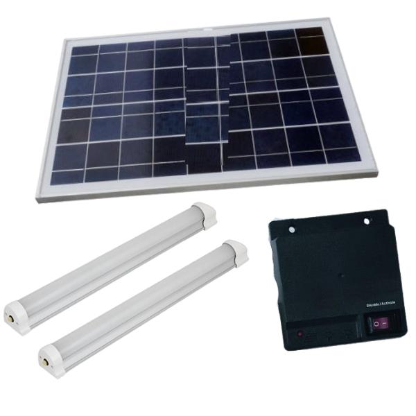 Eurolux – Solar Powerpack 5.0 / Solar LED Tube Lamp Kit