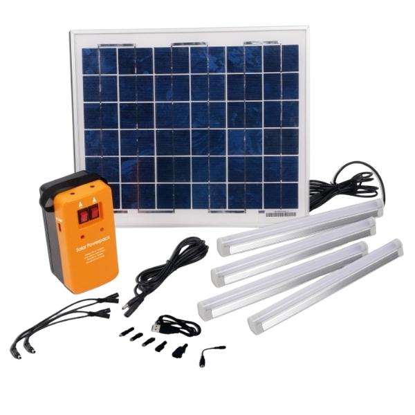 Eurolux – Solar Powerpack 10.0 / Solar LED Tube Lamp Kit