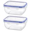 Source Direct – Rectangular Clear Storage Container 1400ml – Pack of 2 Source Direct – Rectangular Clear Storage Container 1400ml – Pack of 2