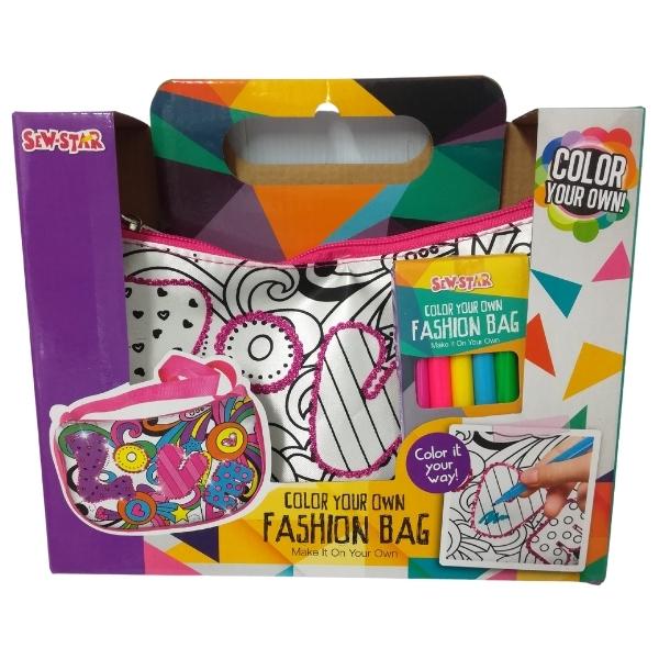 Source Direct – Small Tote Bag with Crayons (5pc) 24 x 13cm – Love