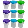 Home Connection – Mini Plastic Containers with Clip Lock – Pack of 9(138ml) Home Connection – Mini Plastic Containers with Clip Lock – Pack of 9(138ml)