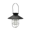 Eurolux – Black and silver Solar rechargeable hanging lantern Eurolux – Black and silver Solar rechargeable hanging lantern