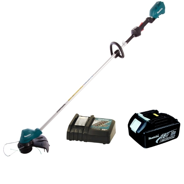 Makita – Cordless String Trimmer 18V DUR187Z with Battery and Charger