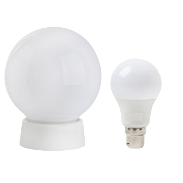 Waco – Lamp / Light Bulb Bowl with LED Lamp B22 6500K 7W