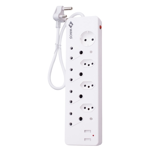 Waco – 8 Way Multiplug with USB Chargers and Shutters