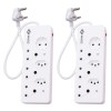 Waco – 6 Way Multiplug with Shutters – Pack of 2 Waco – 6 Way Multiplug with Shutters – Pack of 2