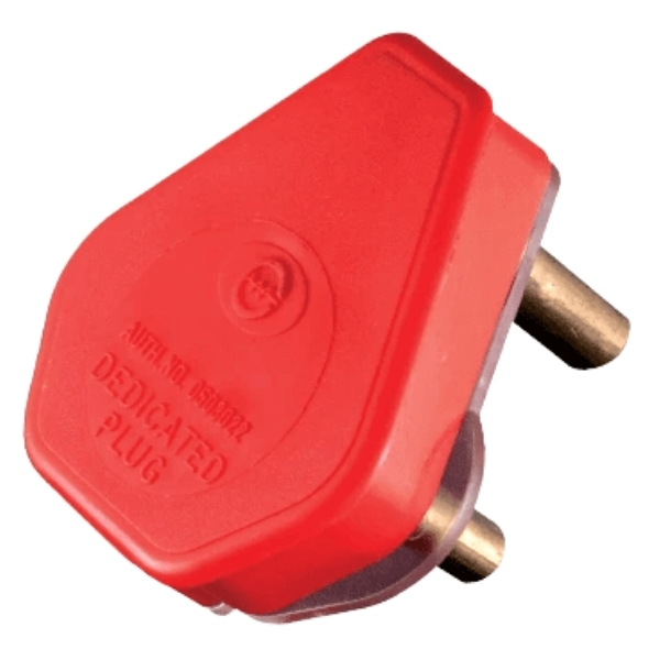 Waco – Plug Top / Lear Gap 16A 3-PIN Dedicated Plug Top – Red