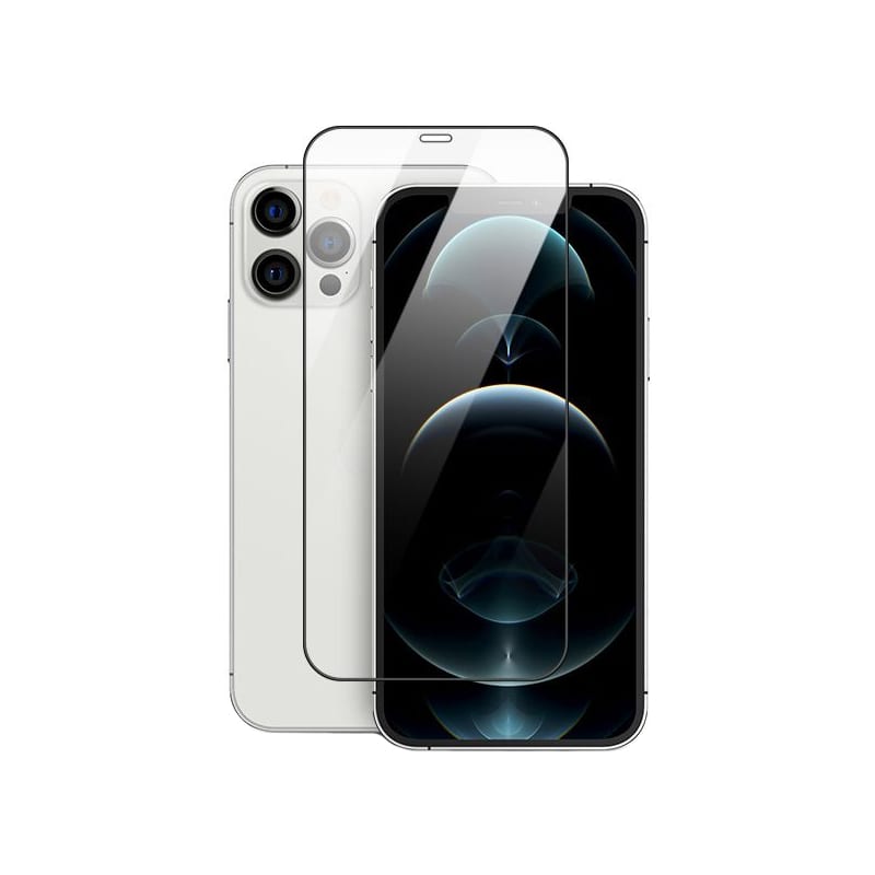 Mocoll 2.5D Tempered Glass Full Cover Screen Protector iPhone 12 Pro Max – Black