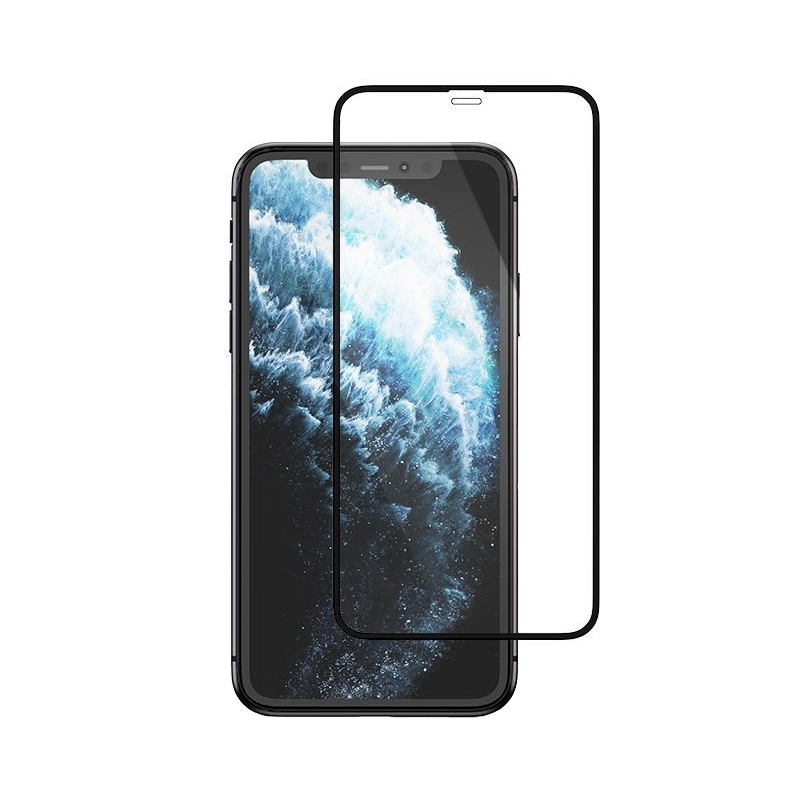 Mocoll 2.5D Tempered Glass Full Cover Screen Protector iPhone X/XS/11 Pro – Black