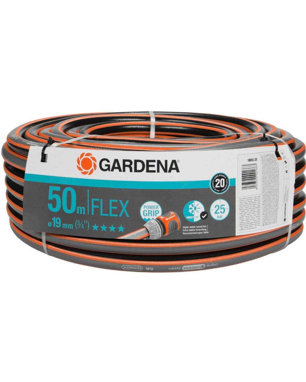 GARDENA Comfort FLEX Hose 19 mm (¾”) x 50 metres