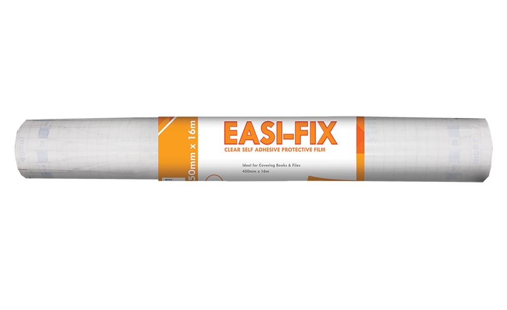 Treeline Easifix Adhesive Book Covering Roll – 16m