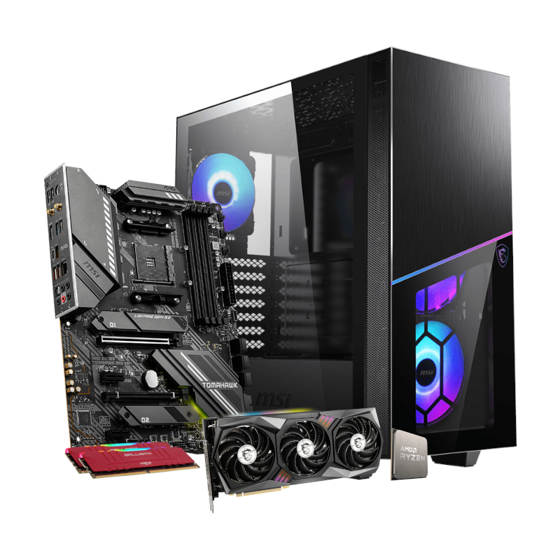 PCBuilder Ryzen 9 5900X HURRICANE Windows 11 Gaming PC