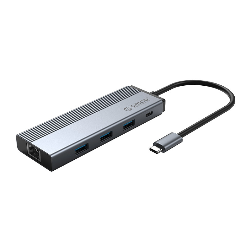 Orico Type-C 5-in-1 USB3.0|PD|RJ45 Multifunctional Docking Station