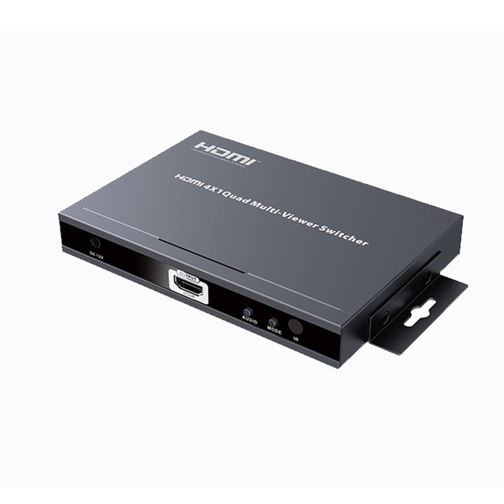 HDMI 4×1 Quad Multiviewer Switcher 1080p@60Hz