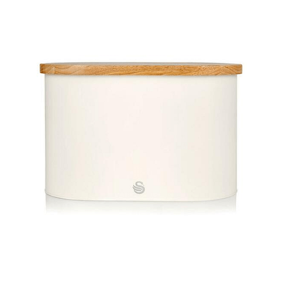 Swan Bread Bin Nordic Range White