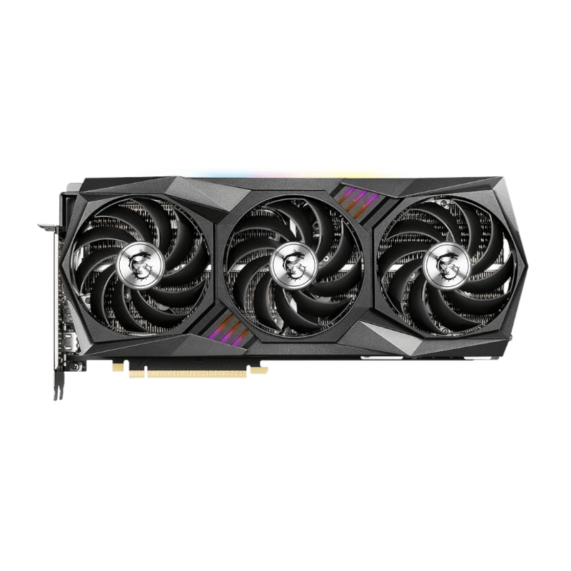 MSI Nvidia GeForce RTX 3080 GAMING Z TRIO 12G 384-Bit LHR GPU Graphics Card