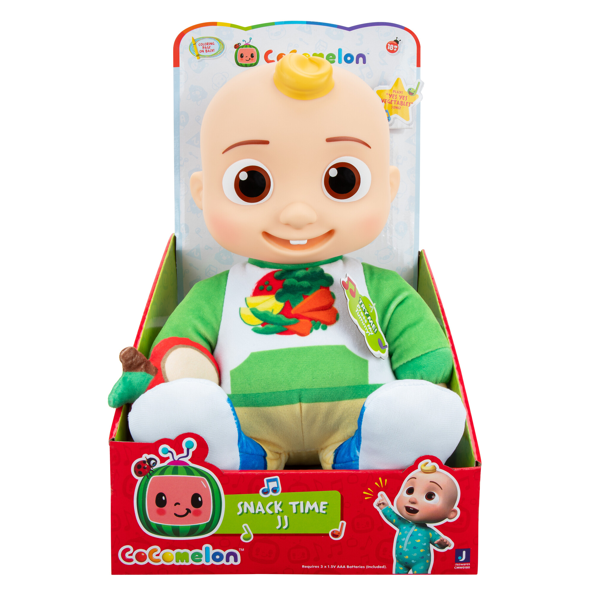 Cocomelon Snacktime JJ Doll