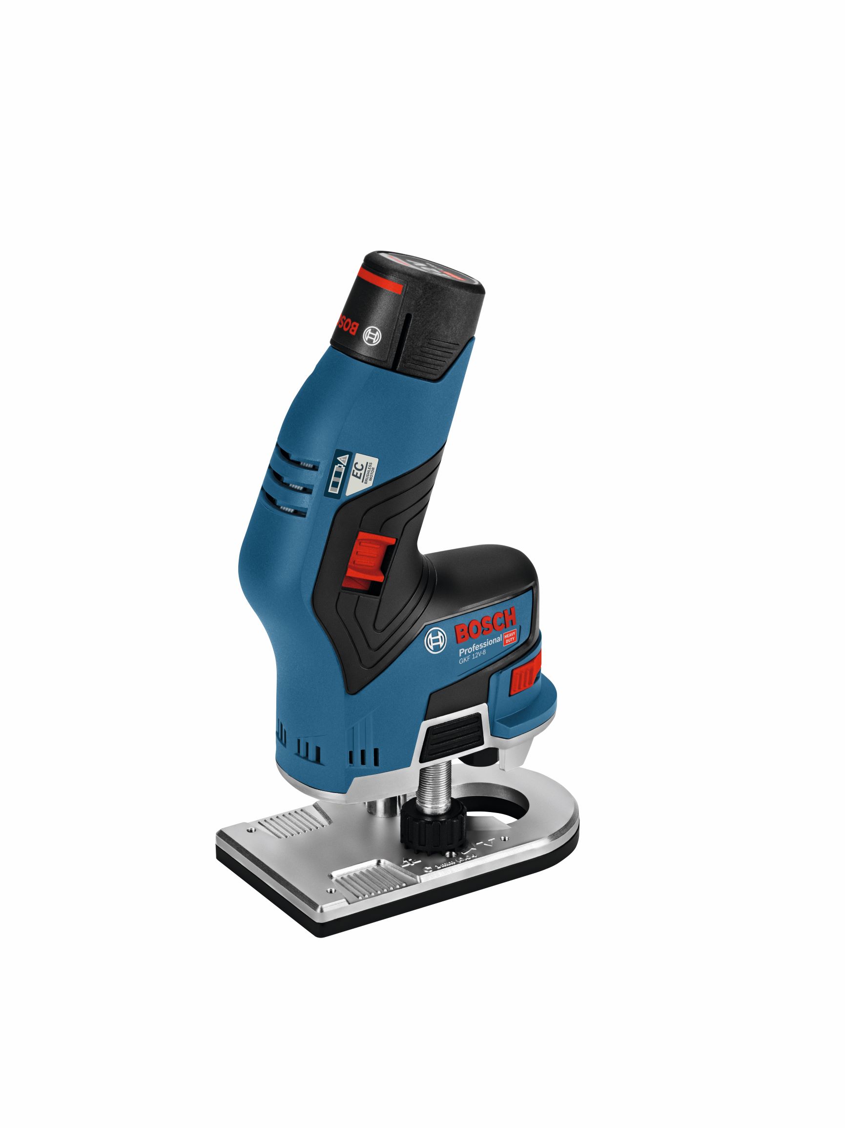 Bosch – Cordless 12V Palm Router – GKF 12V-8 (Solo)