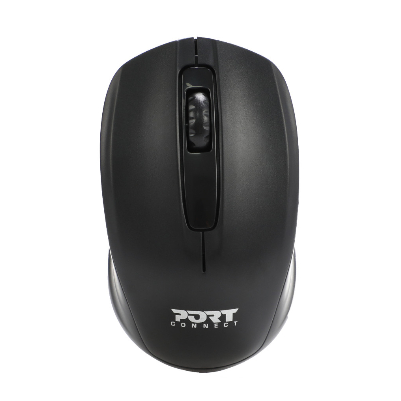 Port Budget Office Wireless Mouse Black