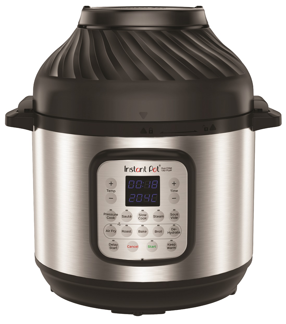 Instant Pot Duo Crisp Smart Pressure Cooker & Air Fryer (6 Litre)
