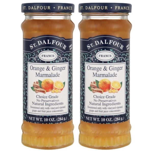 ST DALFOUR – Orange and Ginger Marmalade 284g – Pack of 2
