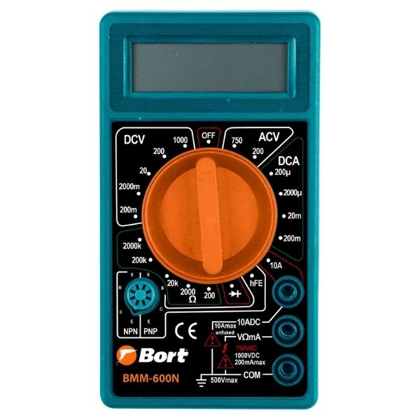 Bort – Multi-Tester / Digital Multimeter Including 2 x Cables with Probe