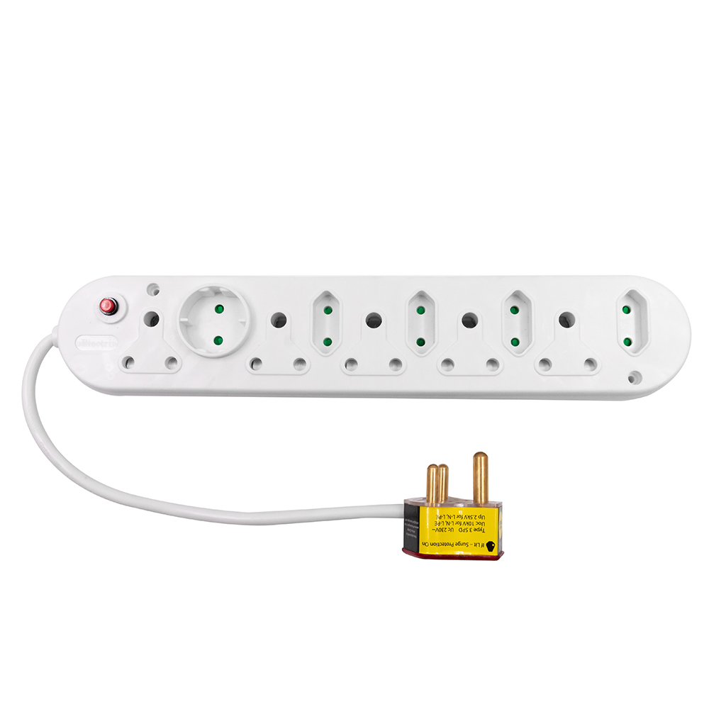 Digitech 10 Way Surge Multiplug 5x16A+4x5A+Shuko