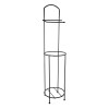 Wildberry Matt Black Toilet Roll Holder & Storer Wildberry Matt Black Toilet Roll Holder & Storer