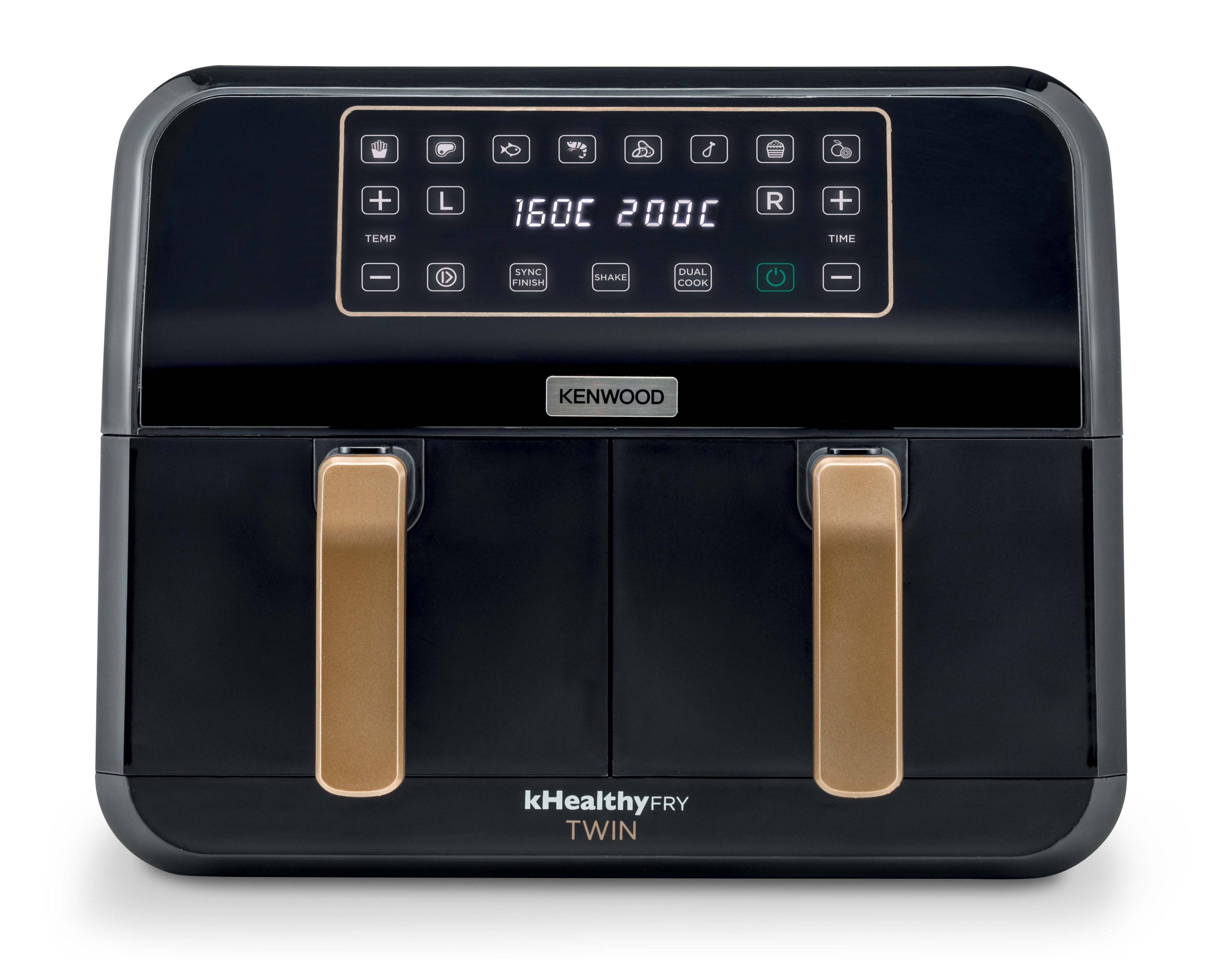 Kenwood – 8L kHealthy Dual Air Fryer – HFP70.000BK