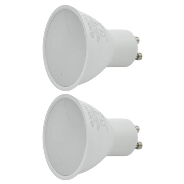 WACO – LED Spotlight / LED GU10 Spotlight 5W 6500K – Pack of 2