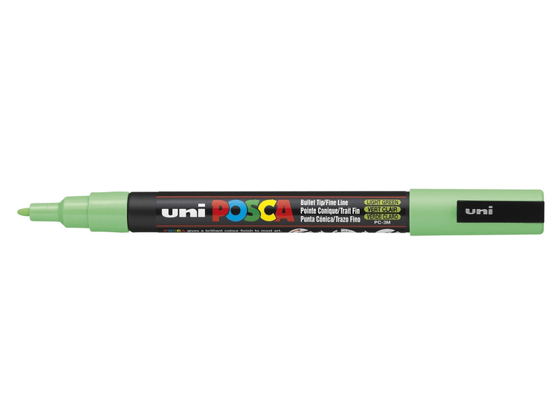 Posca Fine-Point PC-3M Fine Paint Marker – 0.9-1.3mm – Light Green