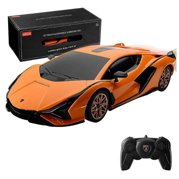 RASTAR – Lamborghini Sian FKP 37 Remote Control Car – 1:24 Scale – Orange