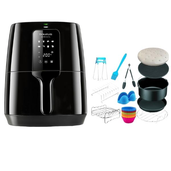 Taurus – Digital Air Fryer 3.5L (1300W) and 28 Piece Accessory Kit