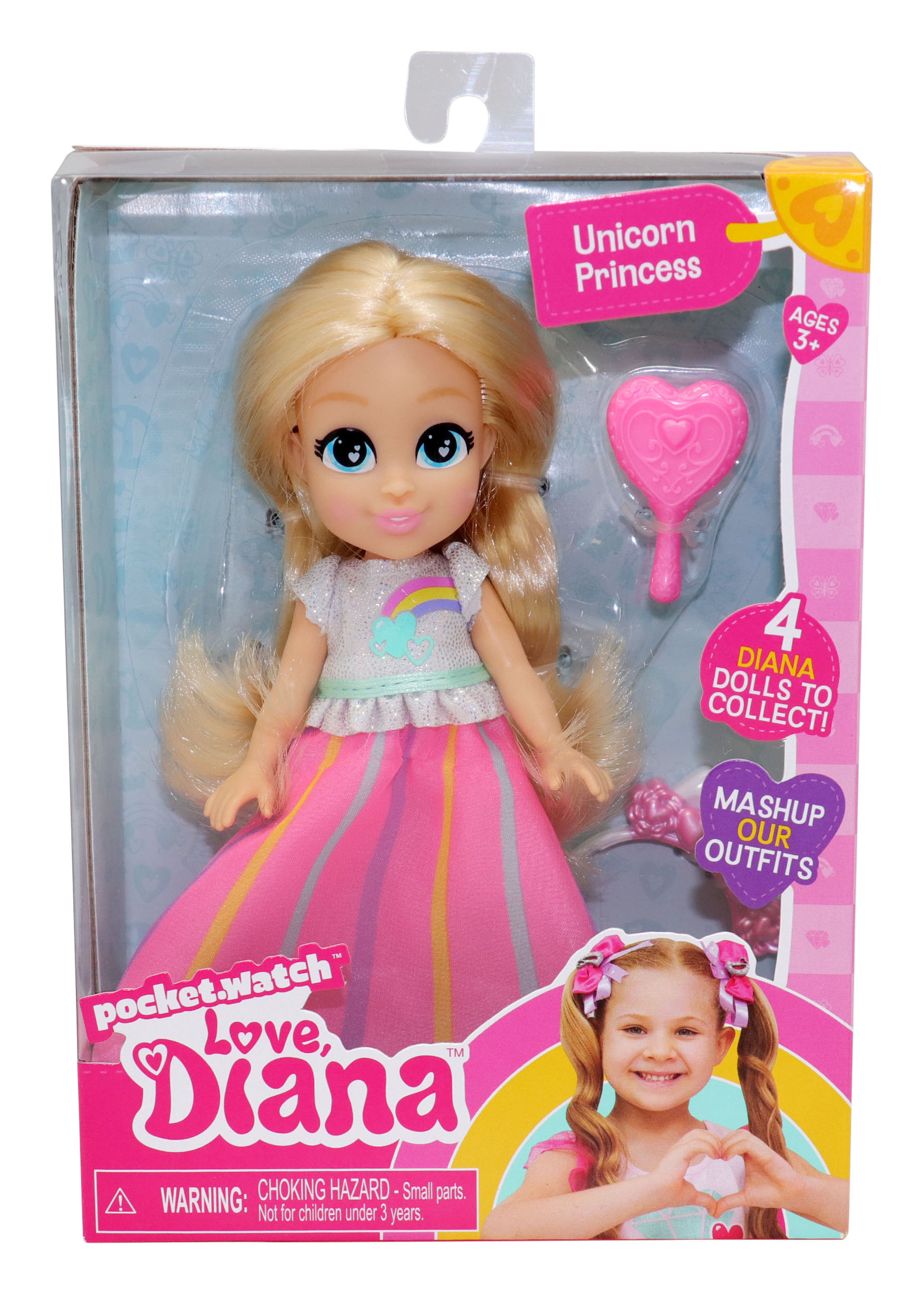 Love Diana 15cm Unicorn Princess