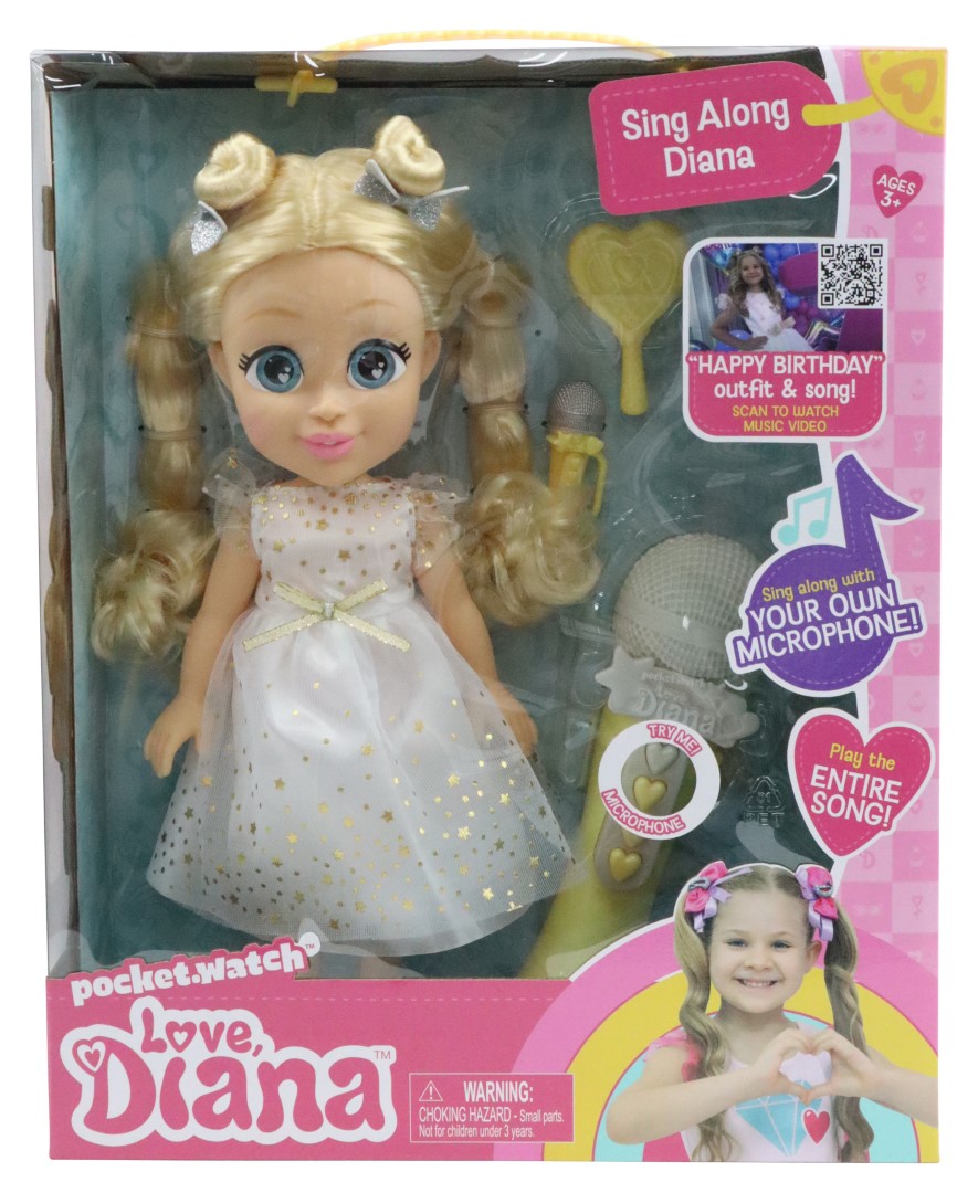 Love Diana Sing Along Doll With Mic – Happy Birthday Song