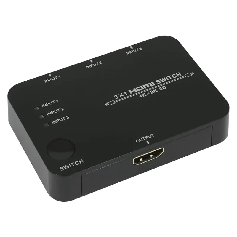 HDCVT Switch Hdmi 2.0 3-1