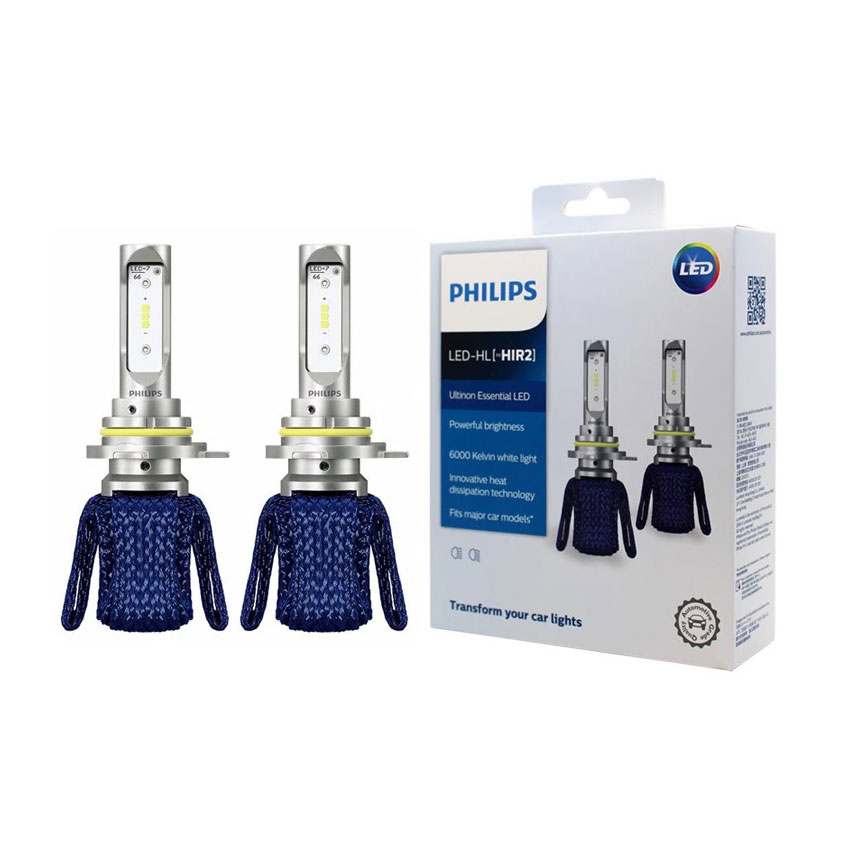Philips Ultinon HIR2/9012 Essential LED Car Headlight Bulb Set