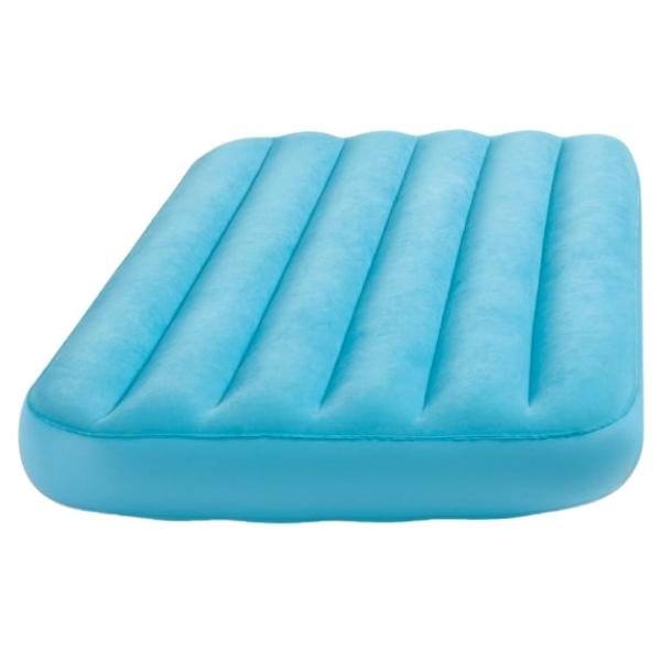 Intex – Cozy Kids Airbed 88cm x 1.57m x 18cm – (Air Pump Not Included) – Blue