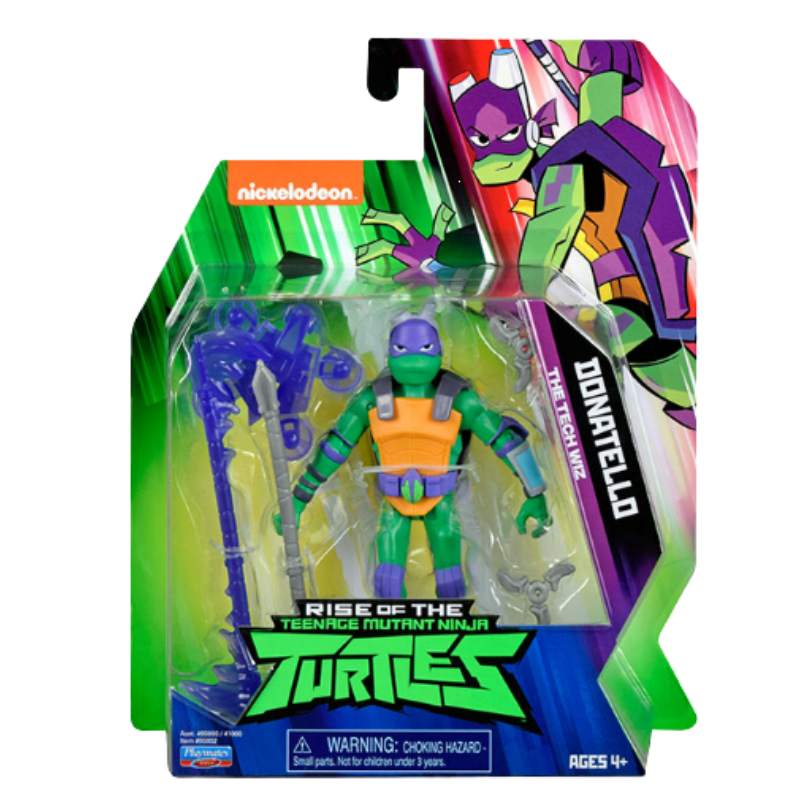 Rise of the Teenage Mutant Ninja Turtles Basic Figures – Purple