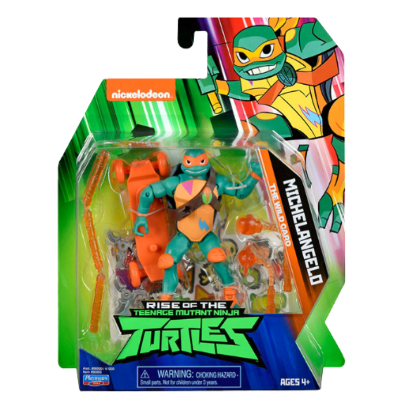 Rise of the Teenage Mutant Ninja Turtles Basic Figures – Orange