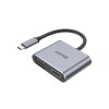 4K 60Hz USB-C to HDMI 2.0 and VGA Adapter with MST Dual Monitor 4K 60Hz USB-C to HDMI 2.0 and VGA Adapter with MST Dual Monitor