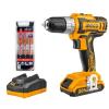 INGCO – Cordless Drill Kit & Alpen Multicut Drill Bit Set (3 Piece) INGCO – Cordless Drill Kit & Alpen Multicut Drill Bit Set (3 Piece)