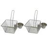 Source Direct – Frying Basket – Large – Pack of 2 (18 x 12.8 x 8.5cm) Source Direct – Frying Basket – Large – Pack of 2 (18 x 12.8 x 8.5cm)