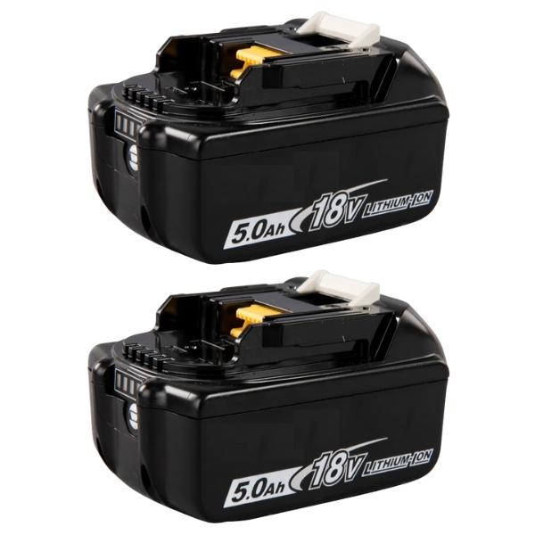 Generic BL1850 Battery for Makita Tools – MK LI 18V (5Ah) – Pack of 2