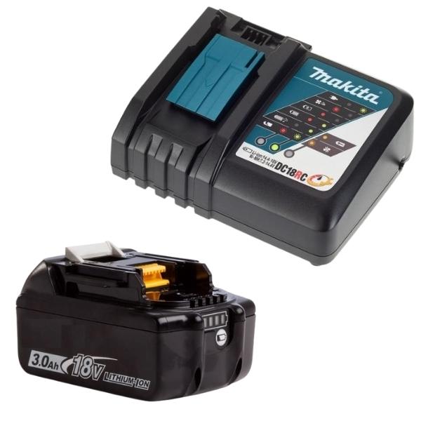 Makita – Charger DC18RC & MK LI 18V 3Ah Generic Replacement Battery Combo