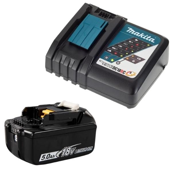 Makita – Charger DC18RC & MK LI 18V 5Ah Generic Replacement Battery Combo