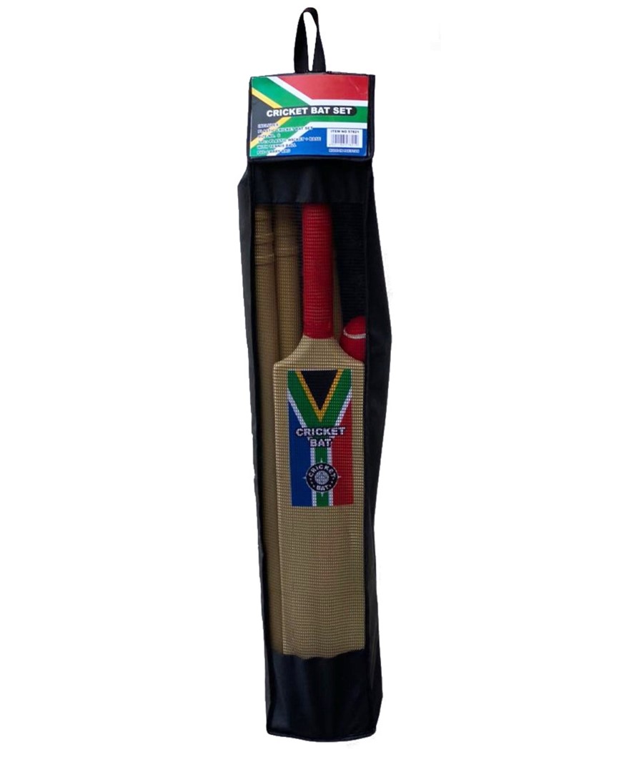 Plastic Cricket Bat Set No 6