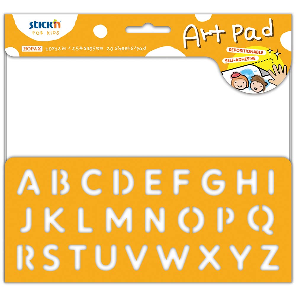 Stick’n Creative Art Pad For Children – Alphabet