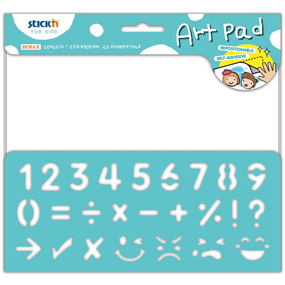Sticken Creative Art Pad For Children – Numerical